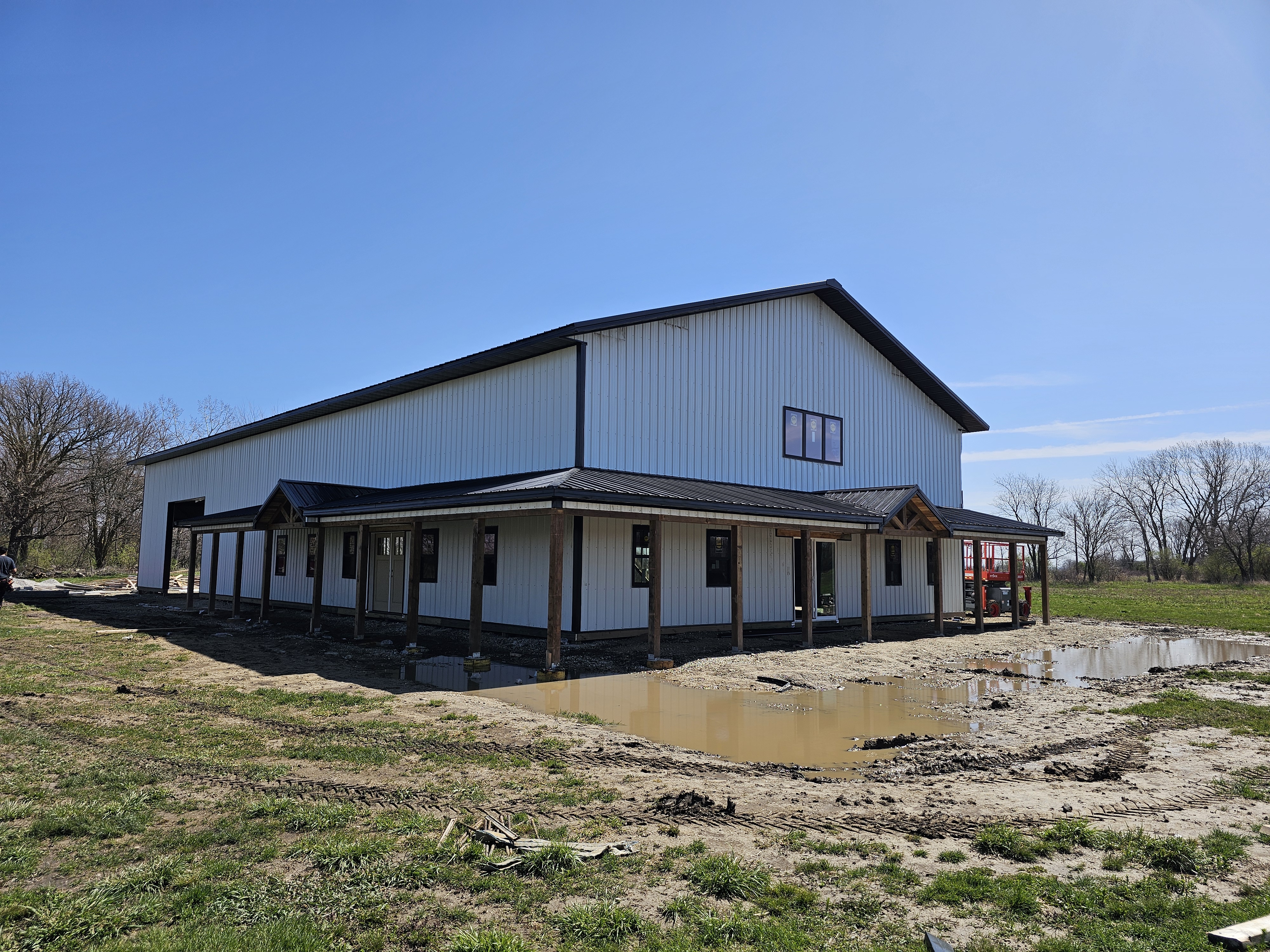 50x100 barndominium in Streator Illinois